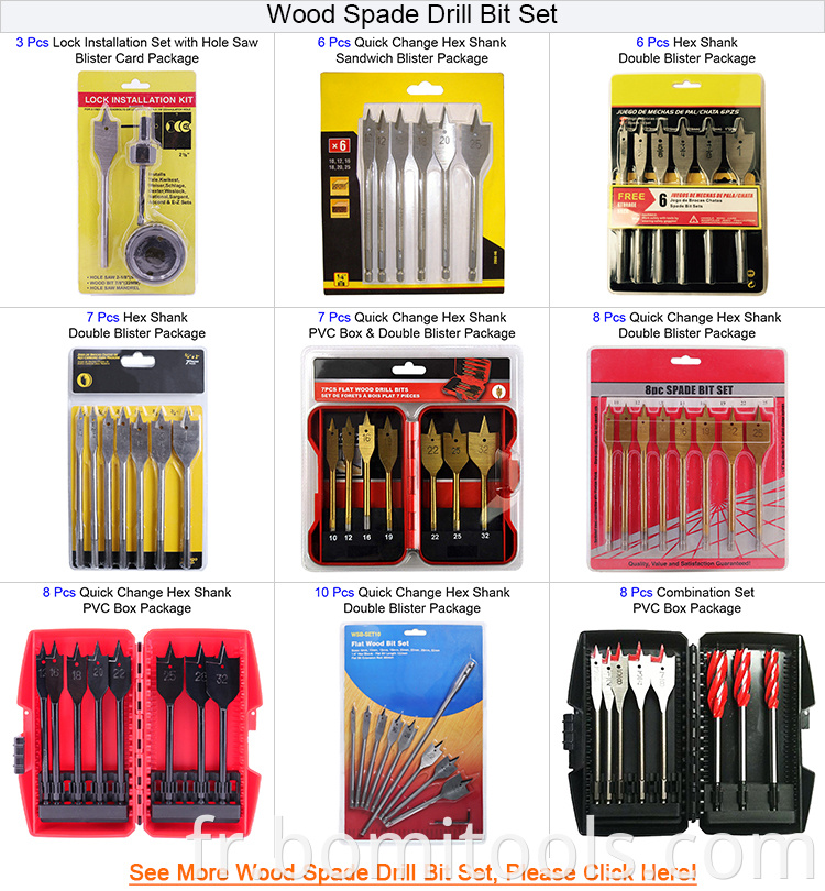 wood flat drill bits